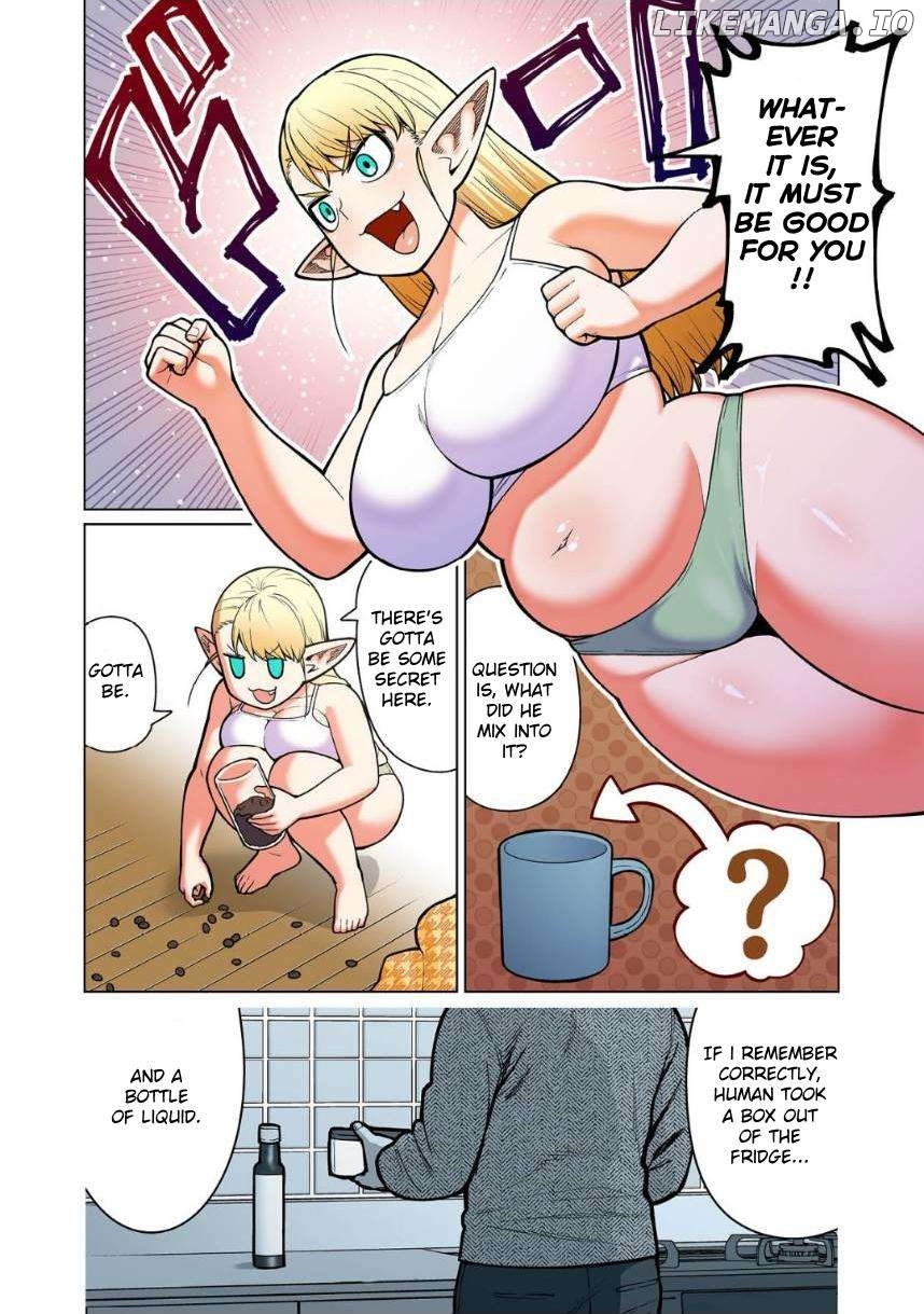 Shin Elf-san wa Yaserarenai. Chapter 12 - page 7