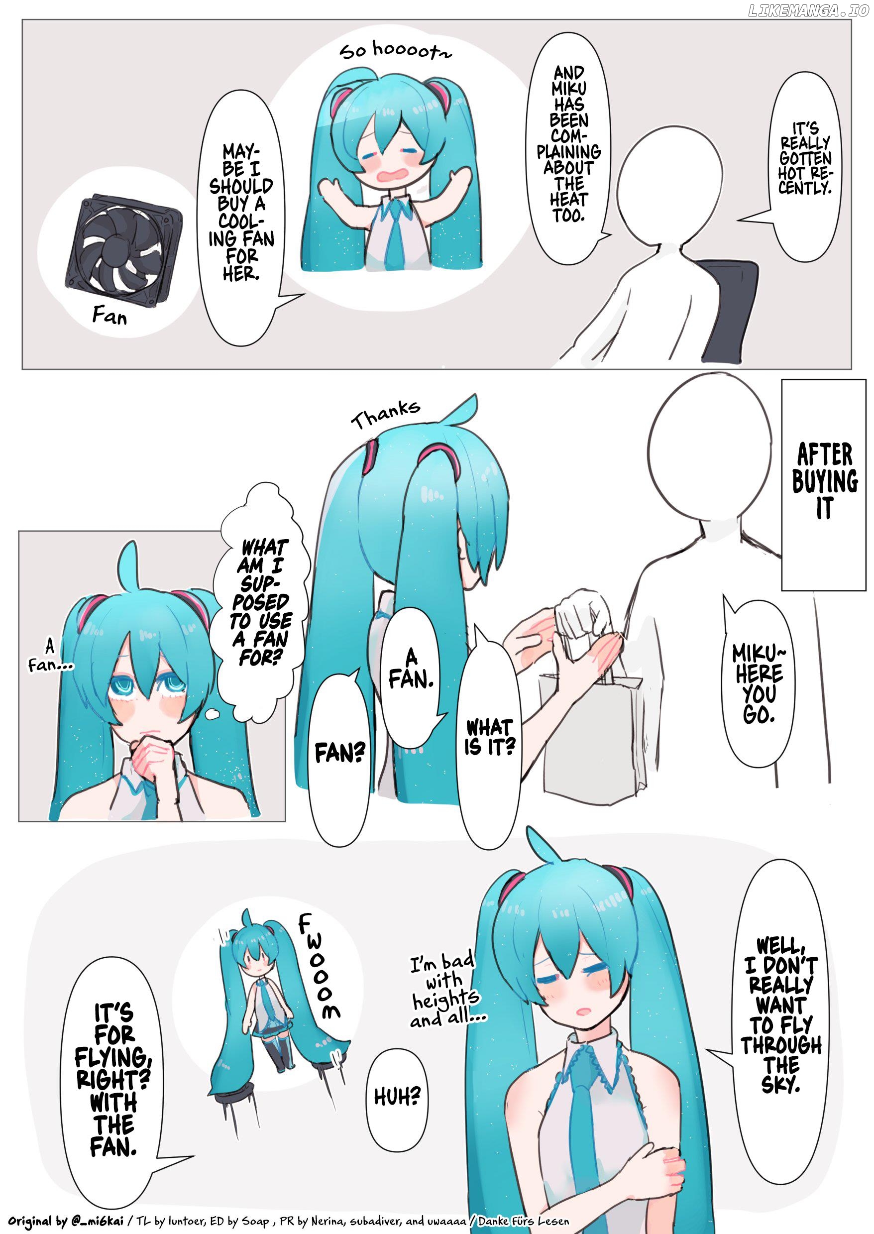 The Daily Life Of Master & Hatsune Miku Chapter 36 - page 1