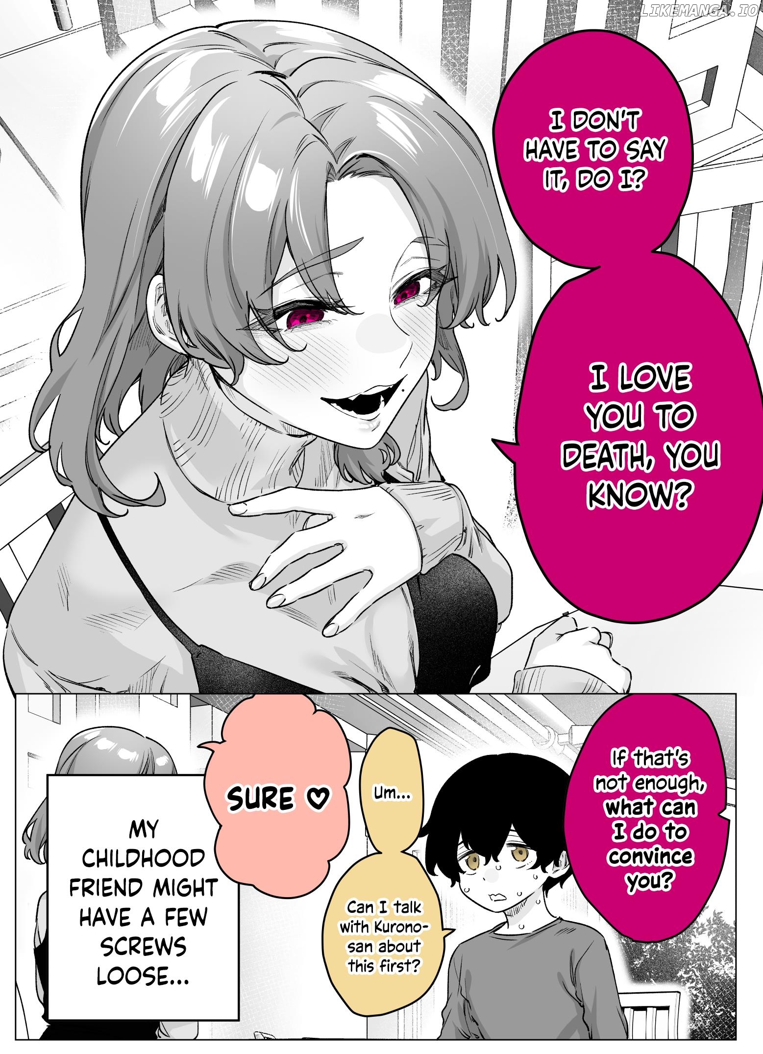 I Thought She Was a Yandere, but Apparently She’s Even Worse Chapter 36 - page 2