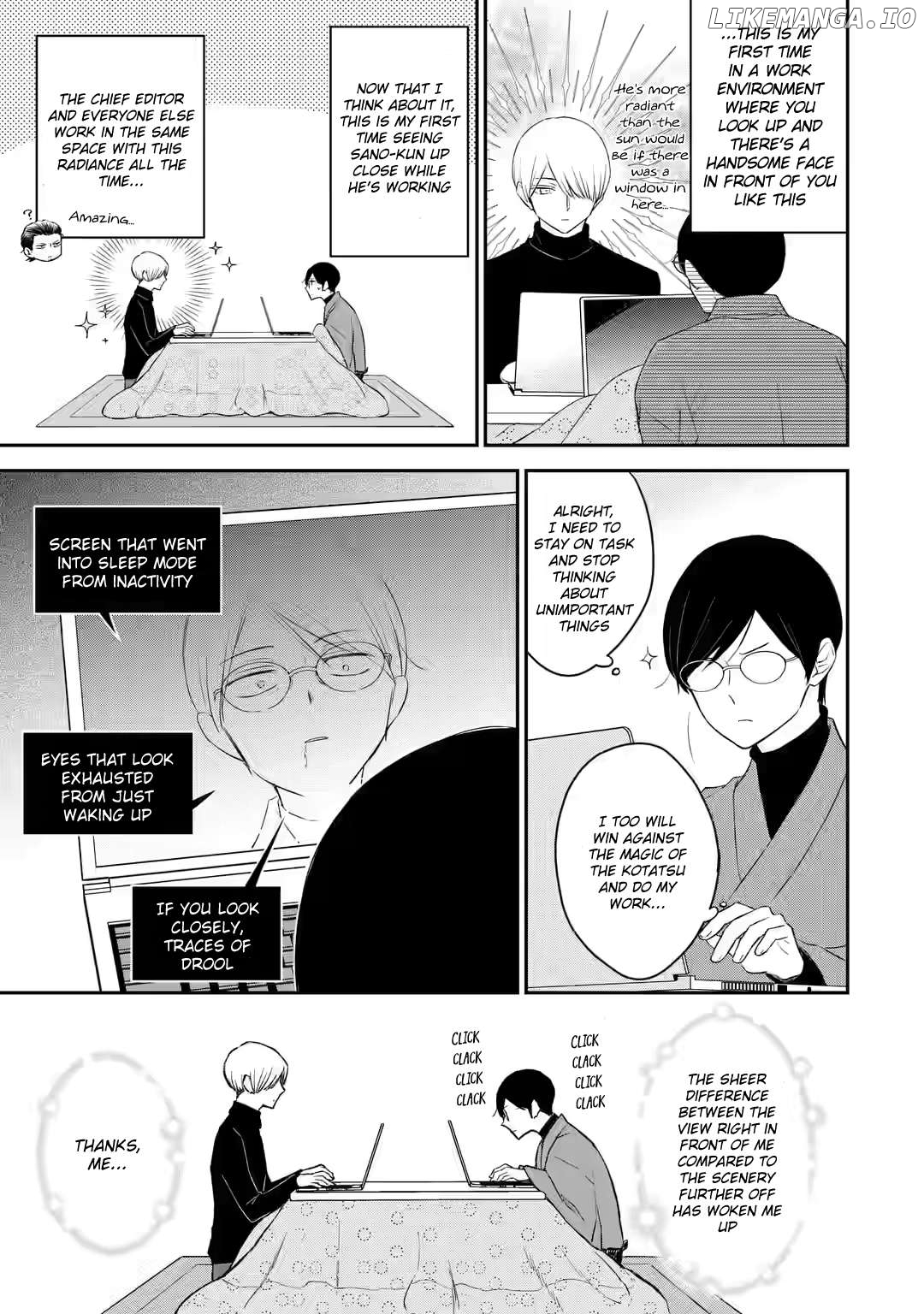 My Housemate Sano-kun Is Just My Editor Chapter 20 - page 13