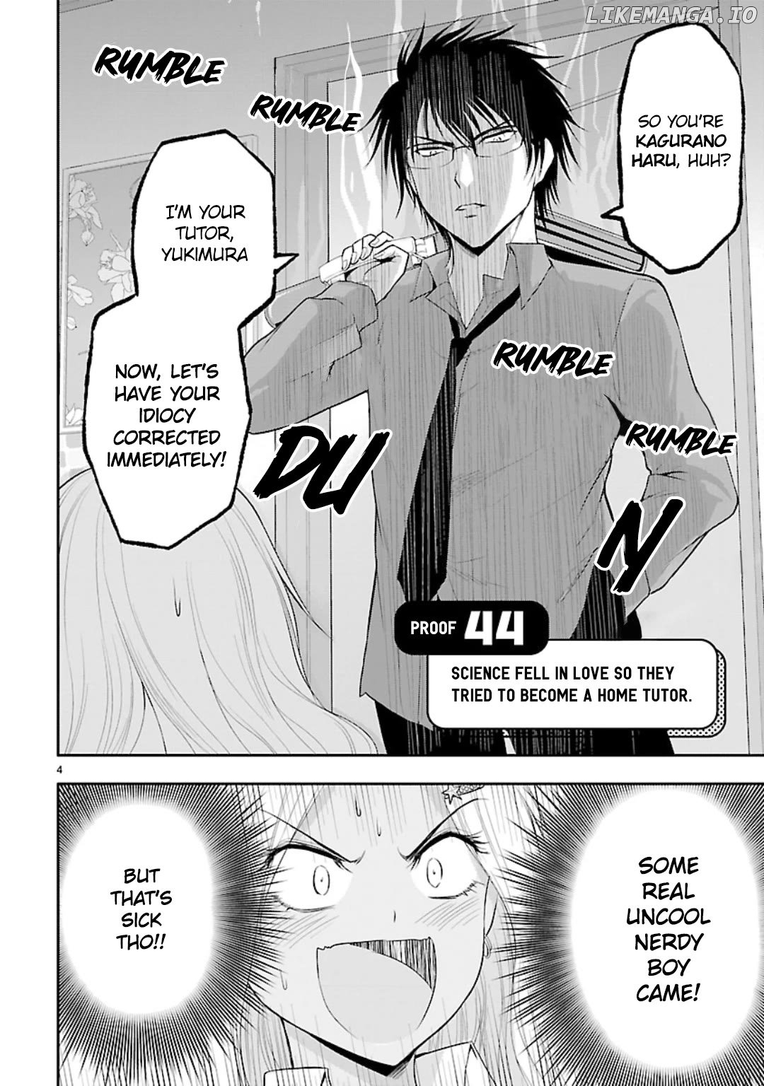 Rike ga Koi ni Ochita no de Shoumeishitemita Chapter 44 - page 4