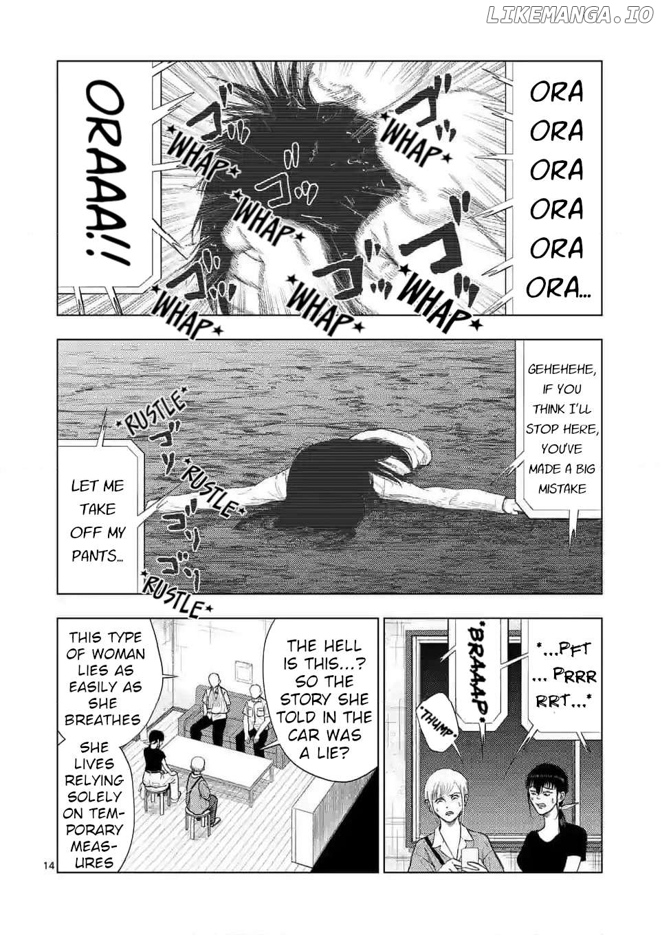 Ura Baito: Toubou Kinshi Chapter 134 - page 14