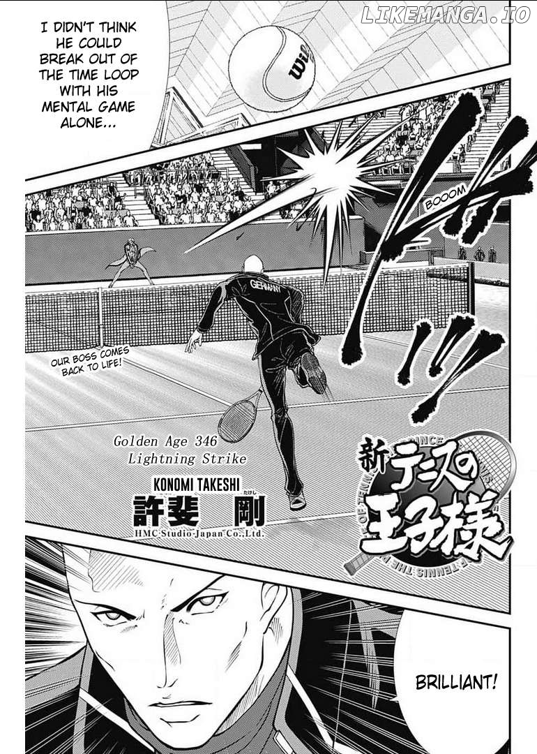 New Prince of Tennis Chapter 346 - page 3