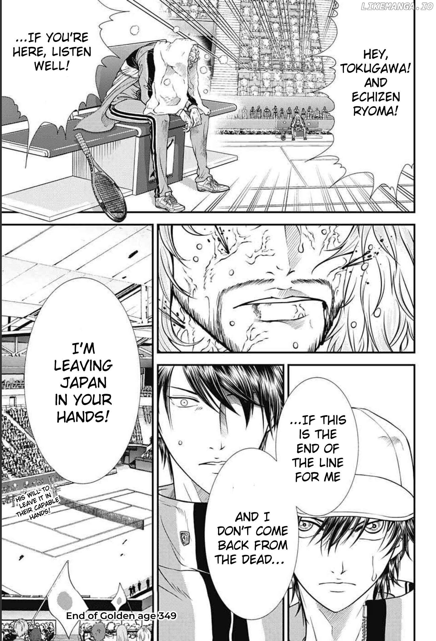 New Prince of Tennis Chapter 349 - page 13