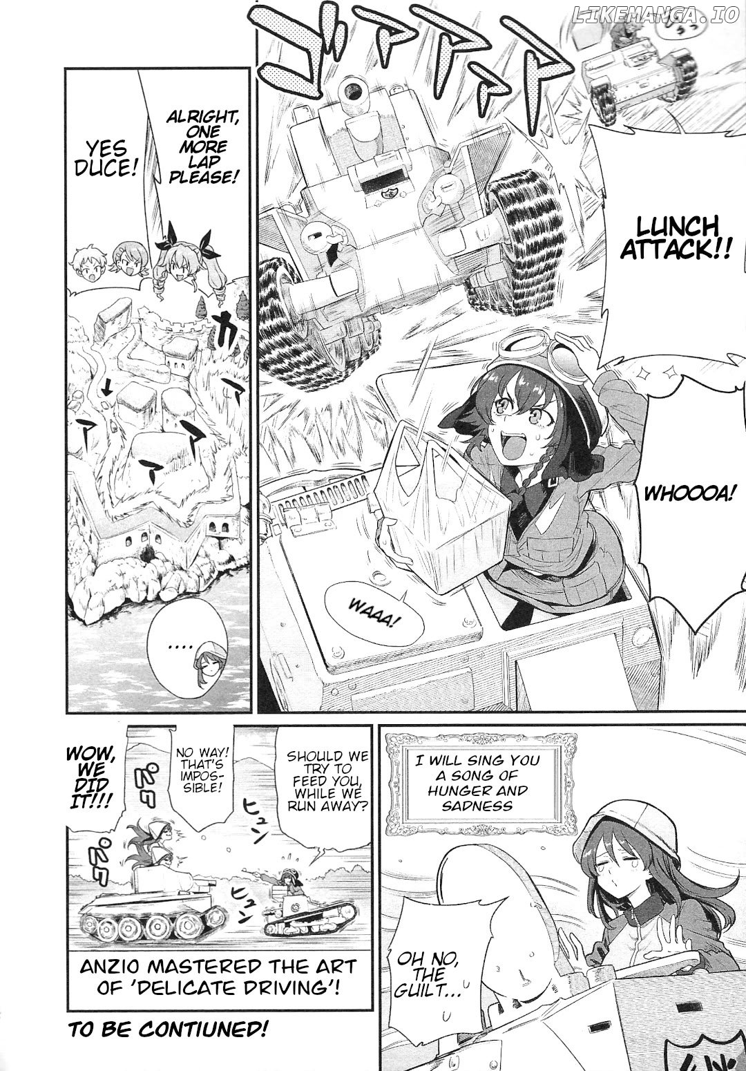 Girls und Panzer: Avanti! Anzio Koukou Chapter 12 - page 8