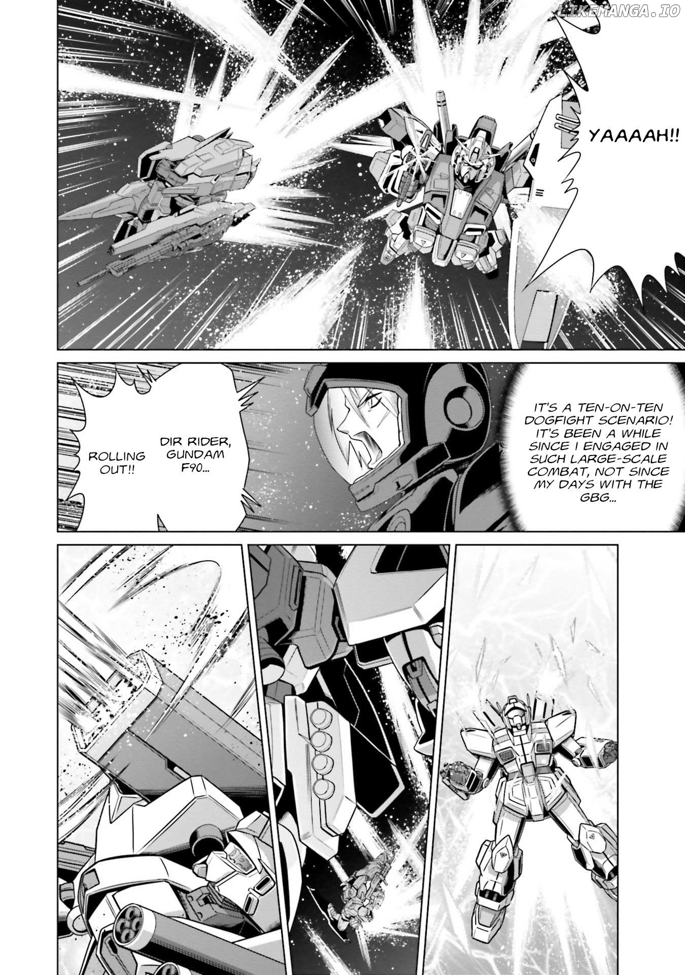 Mobile Suit Gundam F90 FF Chapter 26 - page 22