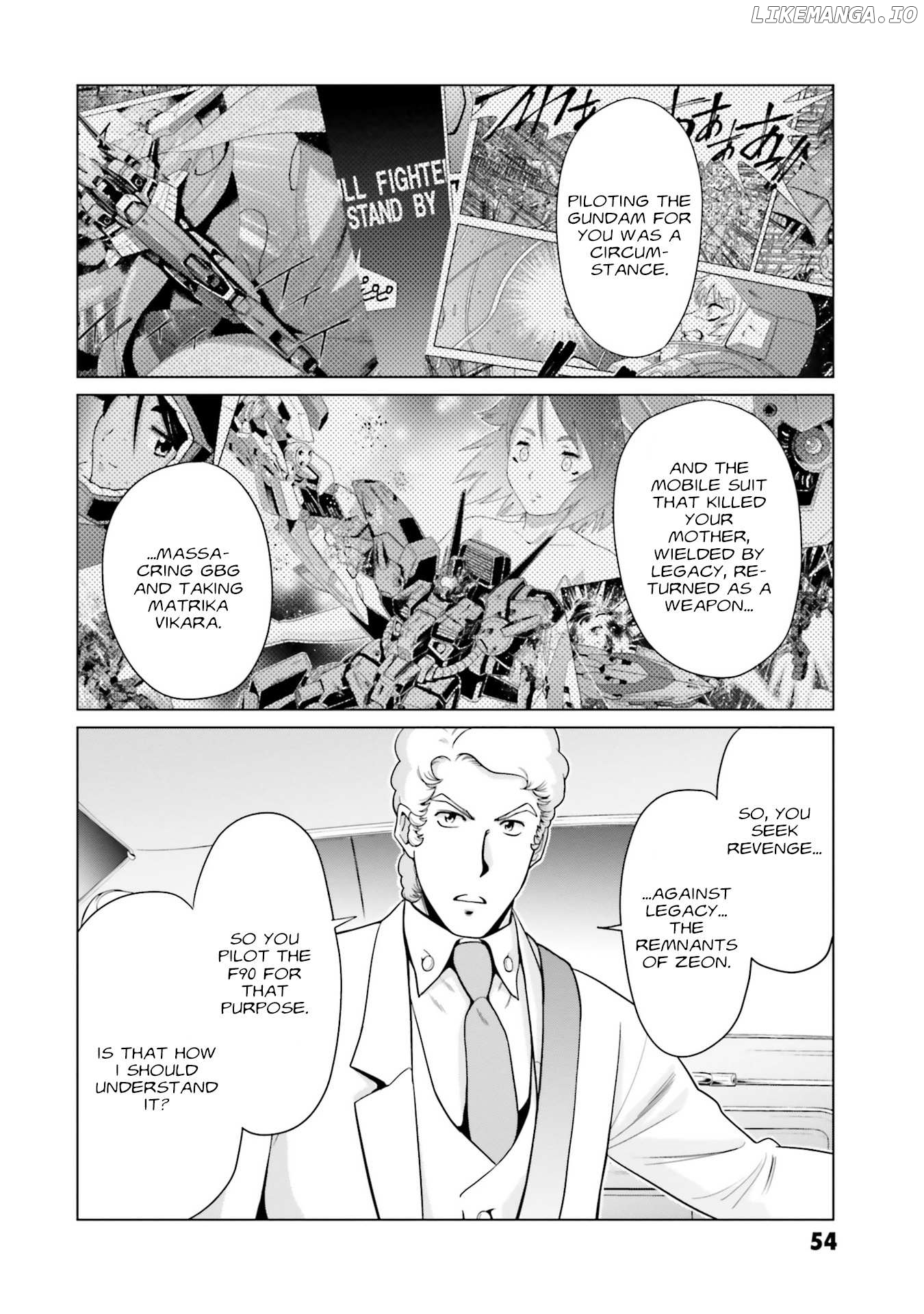 Mobile Suit Gundam F90 FF Chapter 30 - page 14