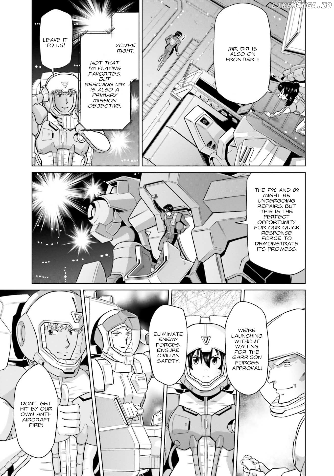 Mobile Suit Gundam F90 FF Chapter 30 - page 5