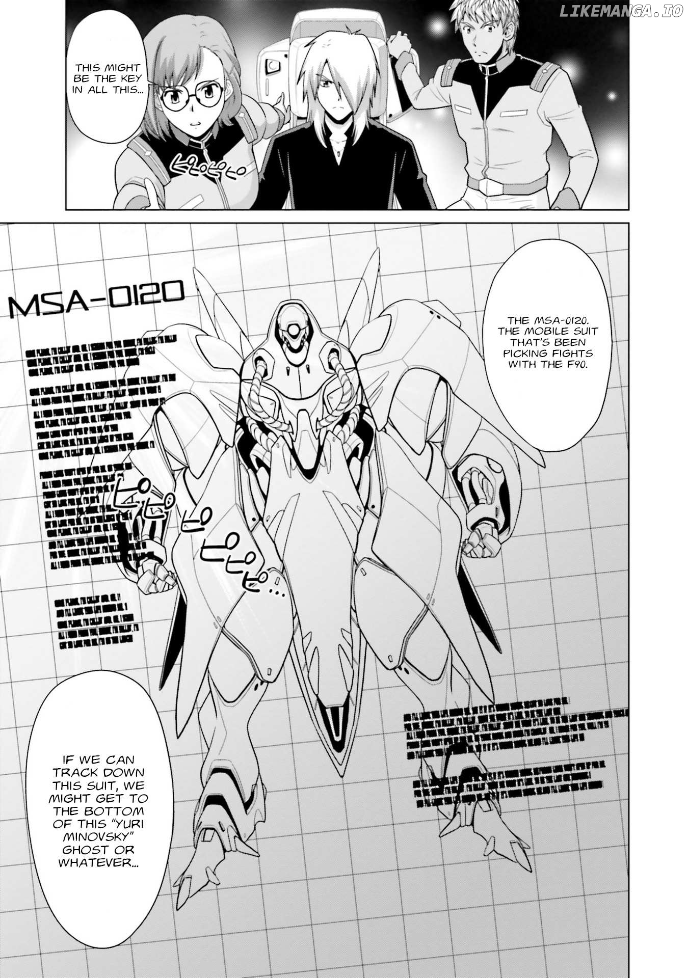Mobile Suit Gundam F90 FF Chapter 33 - page 9