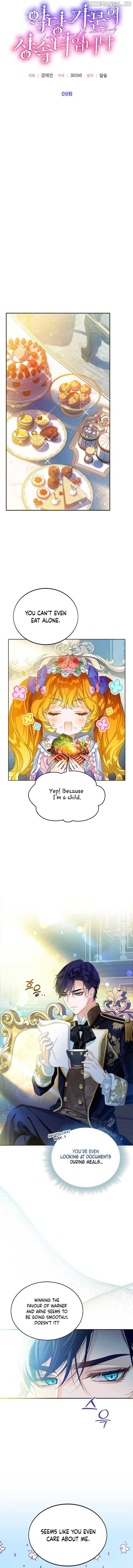 Am The Heiress Of The Villain Family Chapter 9 - page 6