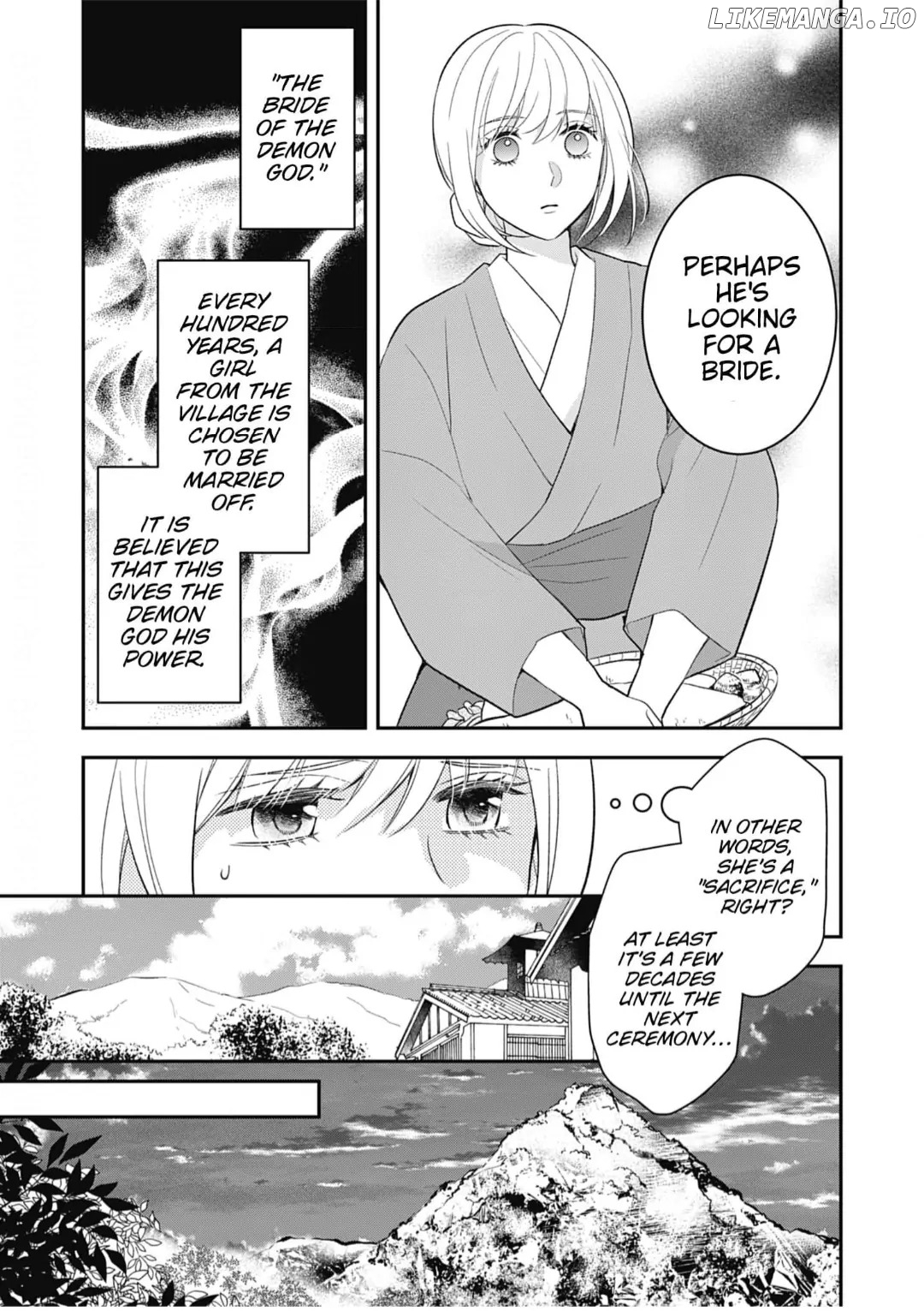 Nounashi Miko wa, Kishin-sama ni Aisareru Chapter 1 - page 9