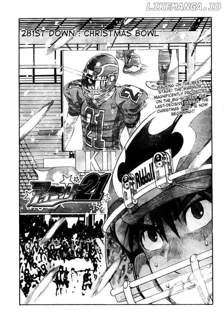 Eyeshield 21 chapter 281 - page 1