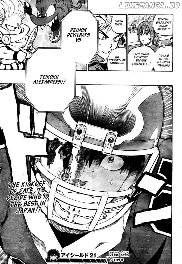 Eyeshield 21 chapter 281 - page 18