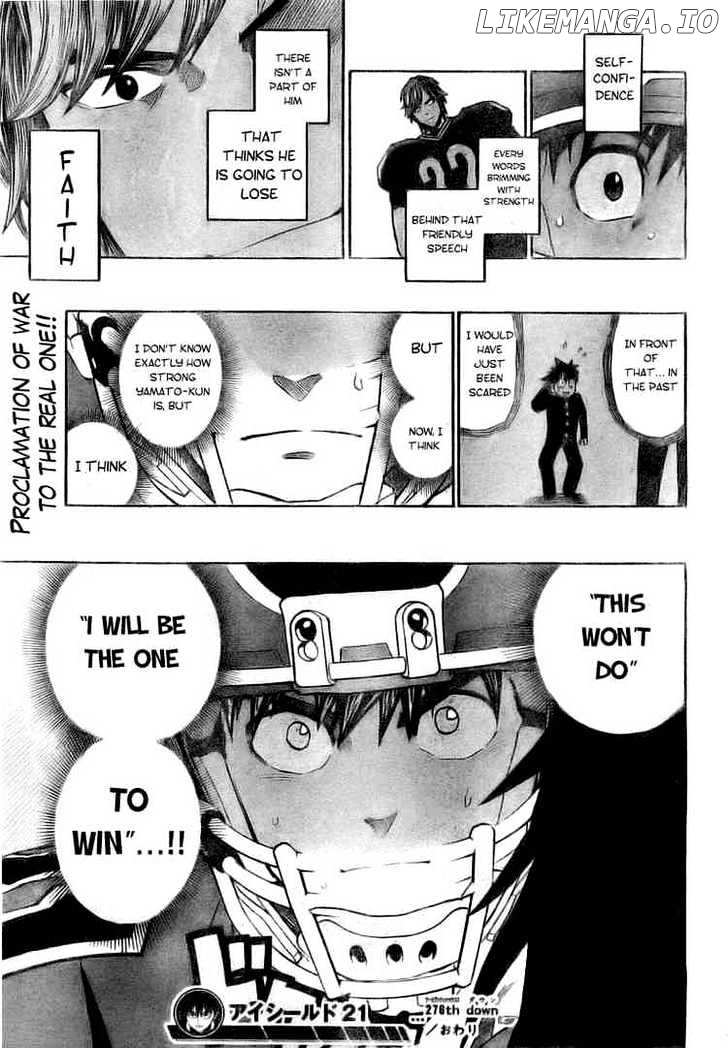 Eyeshield 21 chapter 276 - page 18