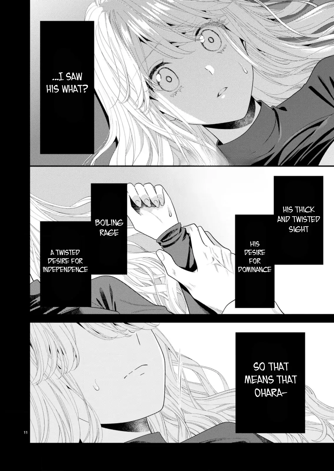 Yandere Killing!! ~When I told my obsessive childhood friend, "I love you too," he shifted to the romantic comedy route~ Chapter 2 - page 11