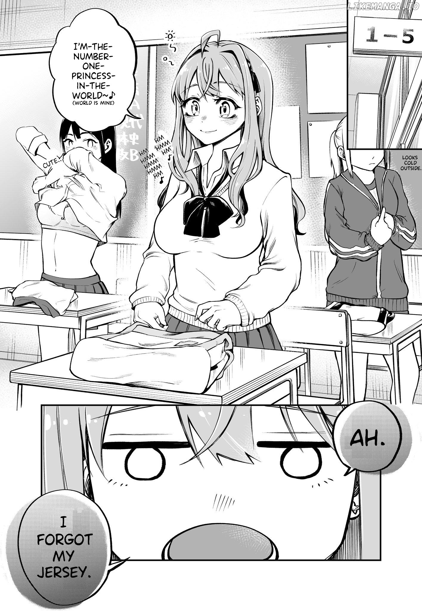 Jishou Kanojo No Kouhai Ga Iiyottekuru Hanashi chapter 5.5 - page 1