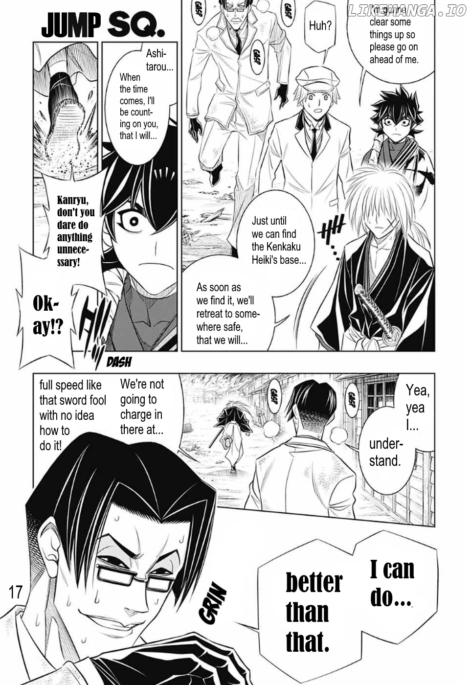 Rurouni Kenshin: Hokkaido Arc chapter 28 - page 16