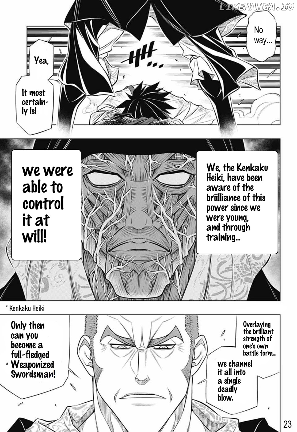 Rurouni Kenshin: Hokkaido Arc chapter 28 - page 22