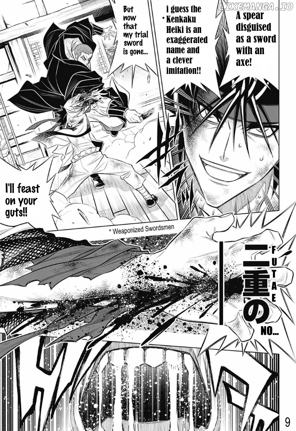 Rurouni Kenshin: Hokkaido Arc chapter 28 - page 8