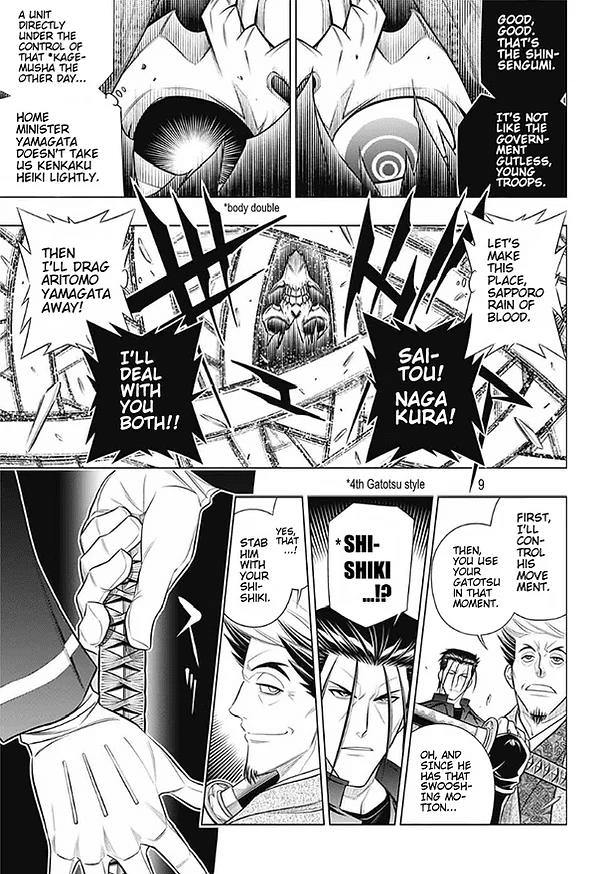 Rurouni Kenshin: Hokkaido Arc chapter 42 - page 9