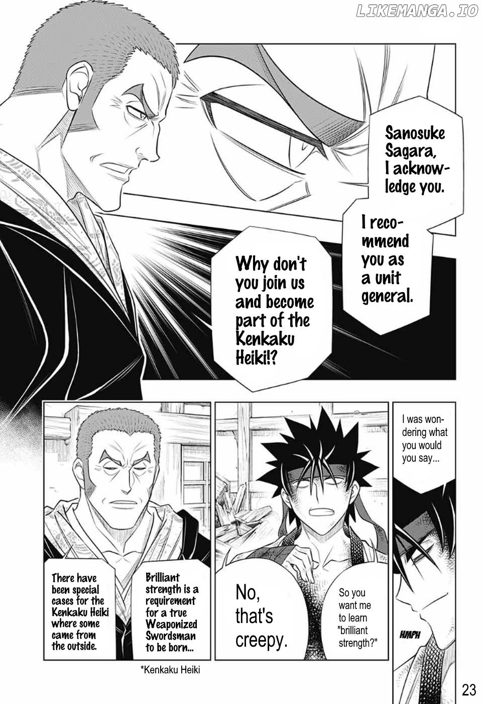 Rurouni Kenshin: Hokkaido Arc chapter 29 - page 22