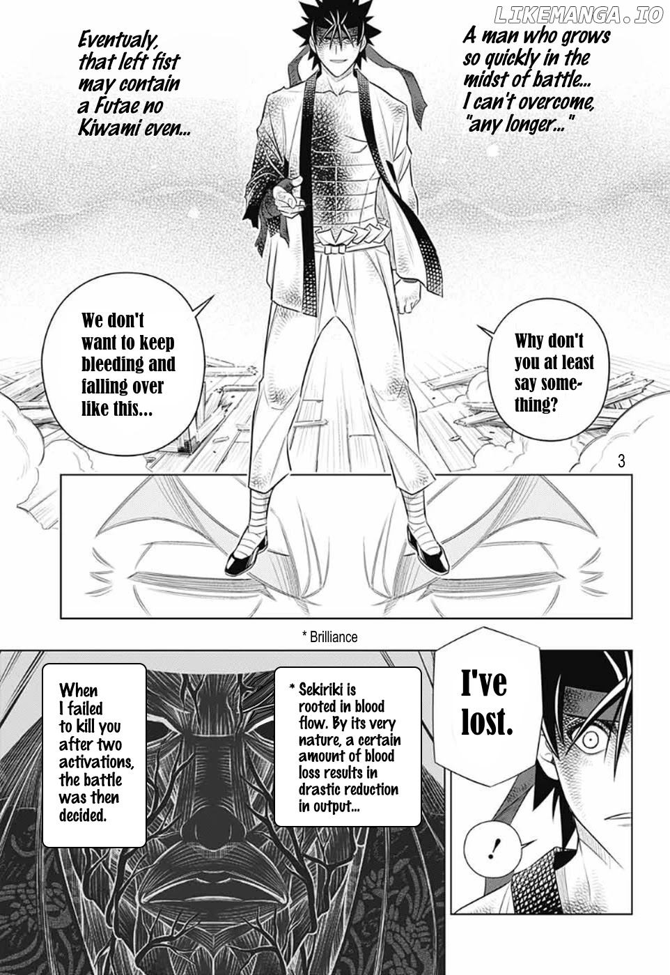 Rurouni Kenshin: Hokkaido Arc chapter 31 - page 3