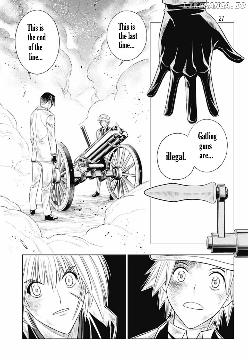 Rurouni Kenshin: Hokkaido Arc chapter 33 - page 25