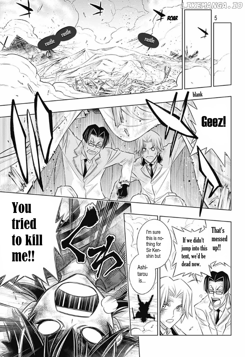 Rurouni Kenshin: Hokkaido Arc chapter 33 - page 5