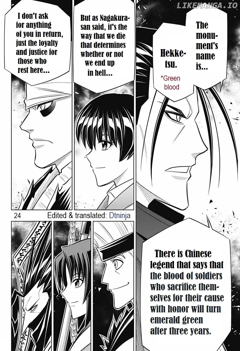 Rurouni Kenshin: Hokkaido Arc chapter 14 - page 24