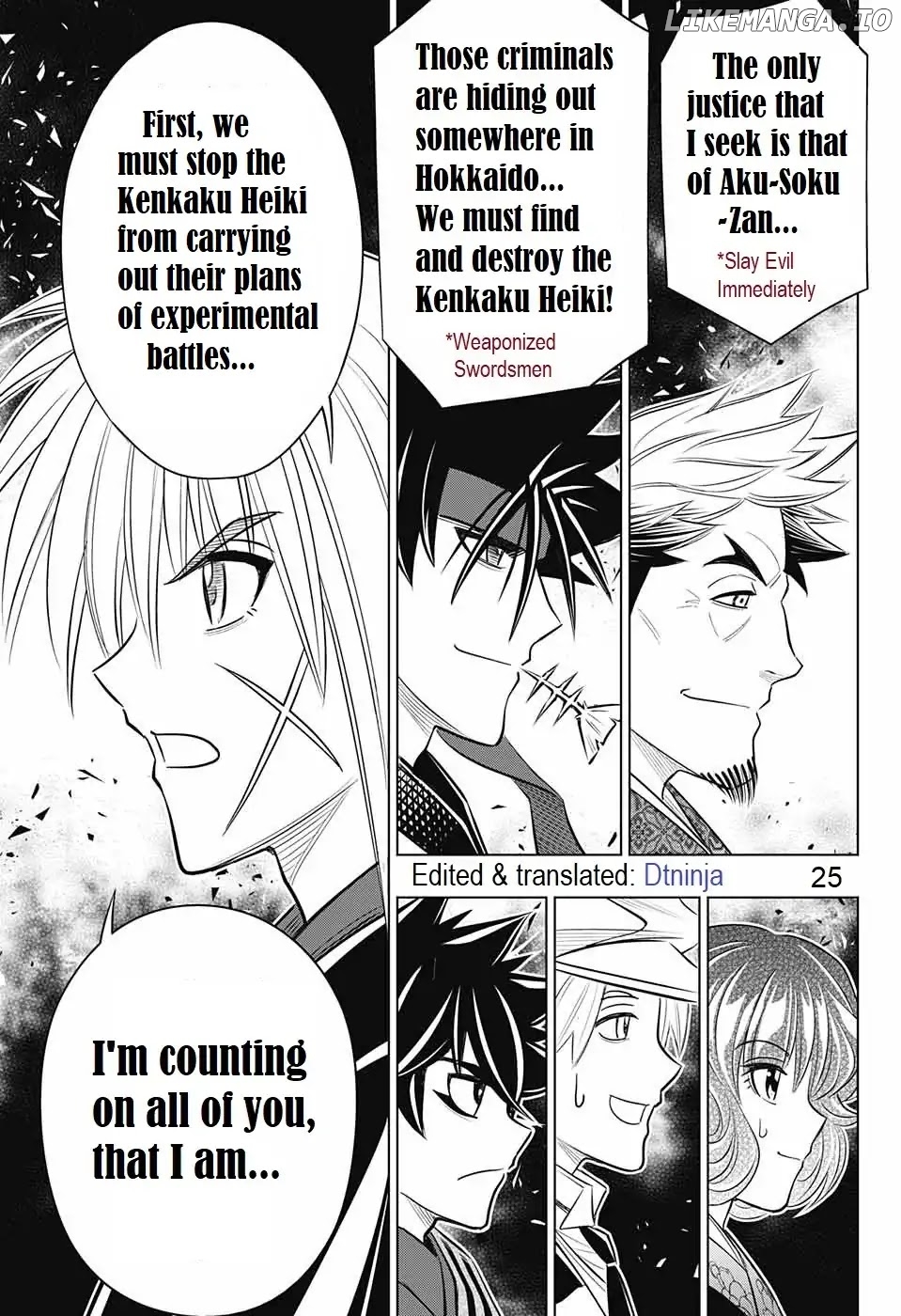 Rurouni Kenshin: Hokkaido Arc chapter 14 - page 25