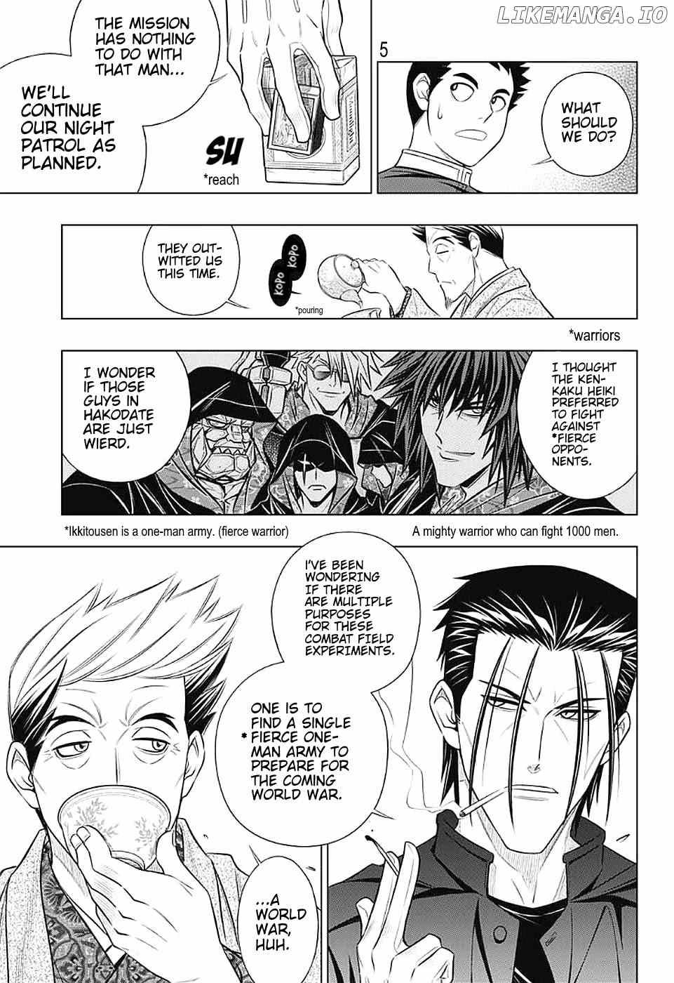 Rurouni Kenshin: Hokkaido Arc chapter 38 - page 5