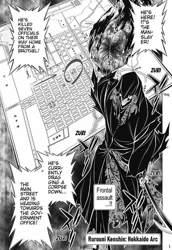 Rurouni Kenshin: Hokkaido Arc chapter 41 - page 1