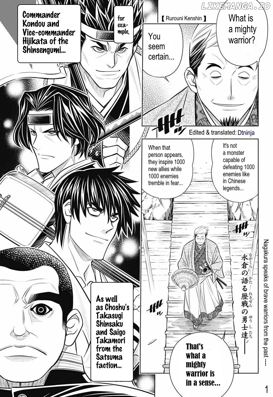 Rurouni Kenshin: Hokkaido Arc chapter 19 - page 1