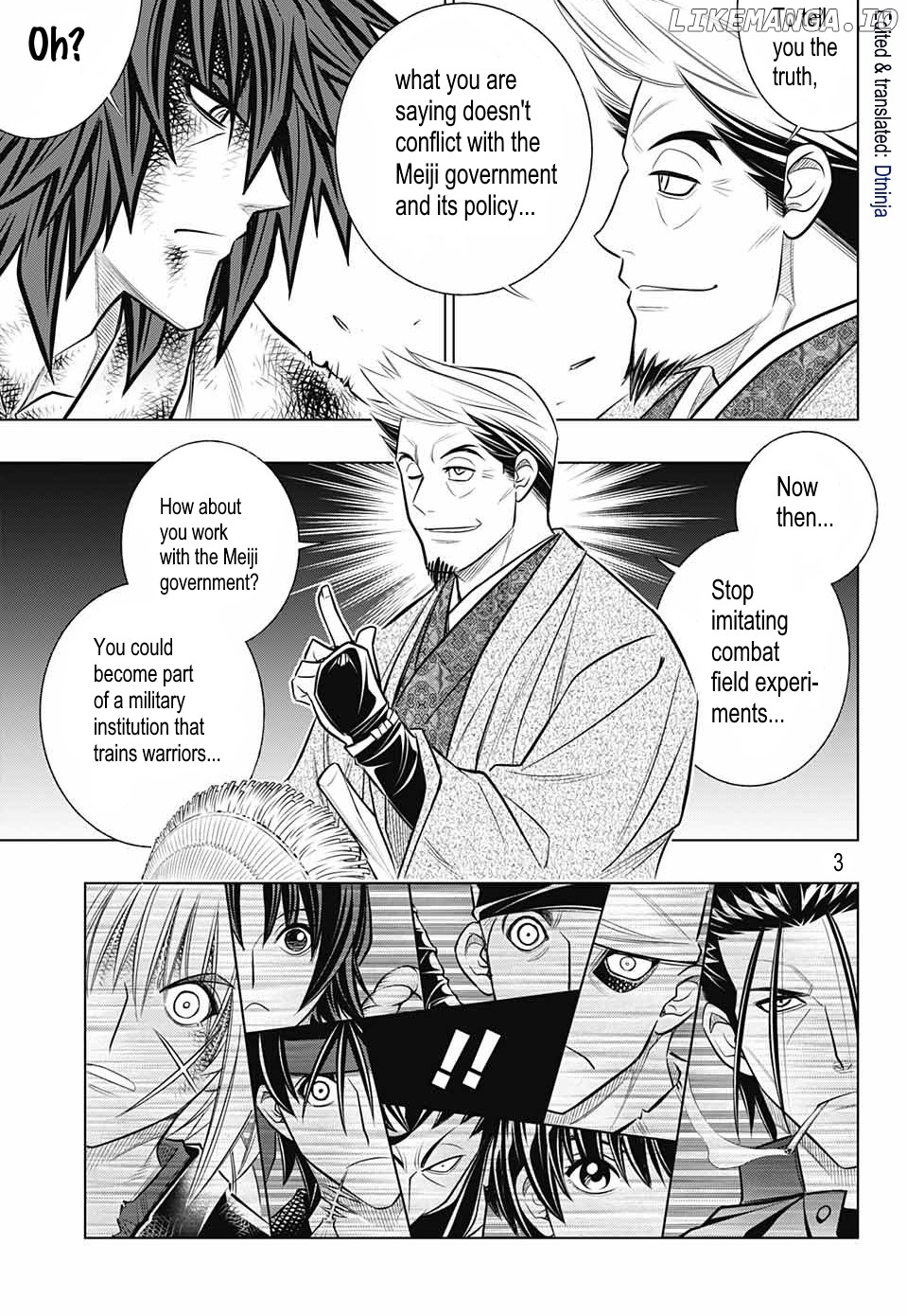 Rurouni Kenshin: Hokkaido Arc chapter 19 - page 3