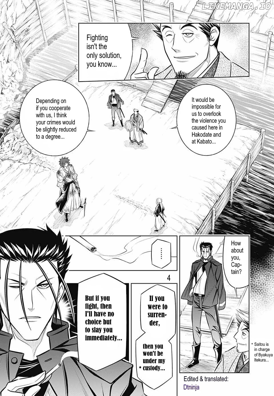 Rurouni Kenshin: Hokkaido Arc chapter 19 - page 4