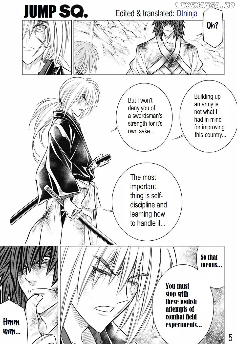 Rurouni Kenshin: Hokkaido Arc chapter 19 - page 5