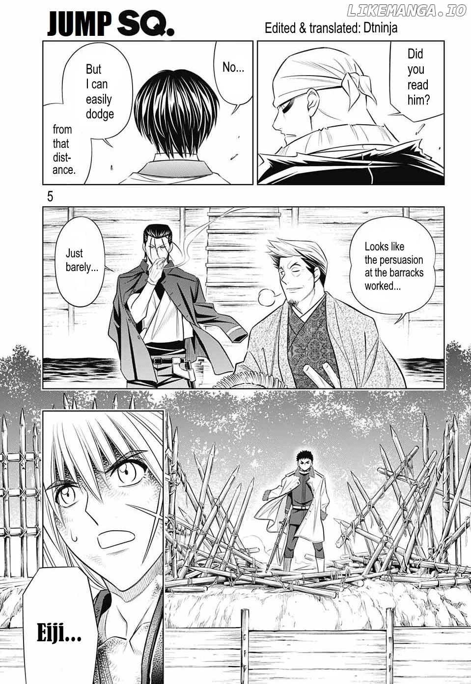 Rurouni Kenshin: Hokkaido Arc chapter 20 - page 5
