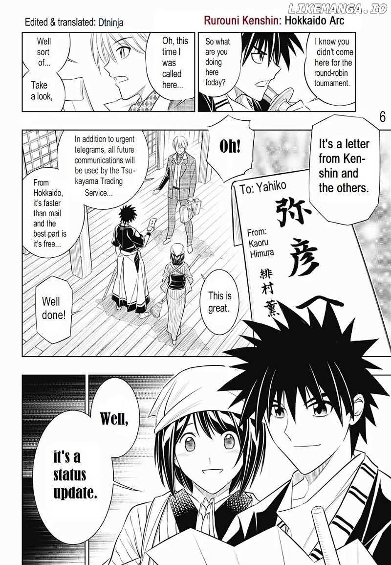 Rurouni Kenshin: Hokkaido Arc chapter 21 - page 6
