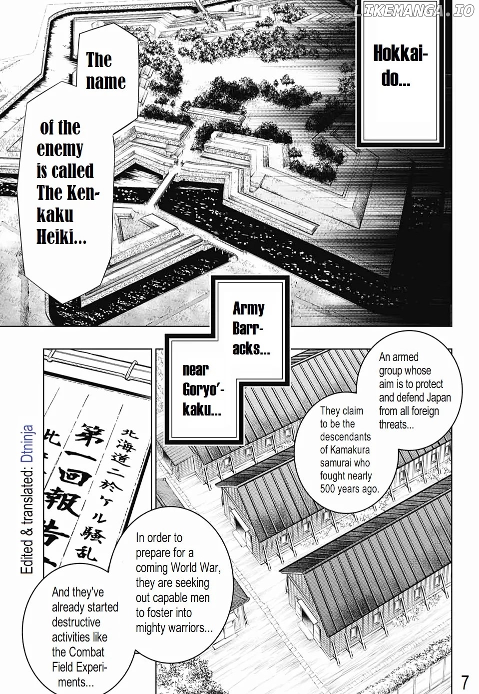 Rurouni Kenshin: Hokkaido Arc chapter 21 - page 7