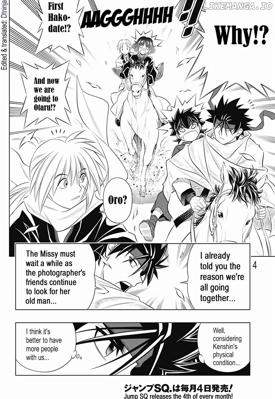 Rurouni Kenshin: Hokkaido Arc chapter 22 - page 3