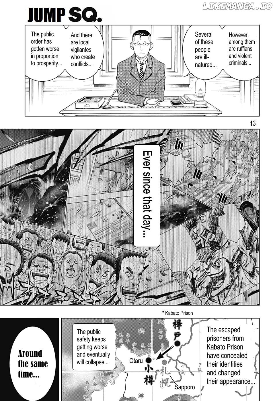 Rurouni Kenshin: Hokkaido Arc chapter 23 - page 14