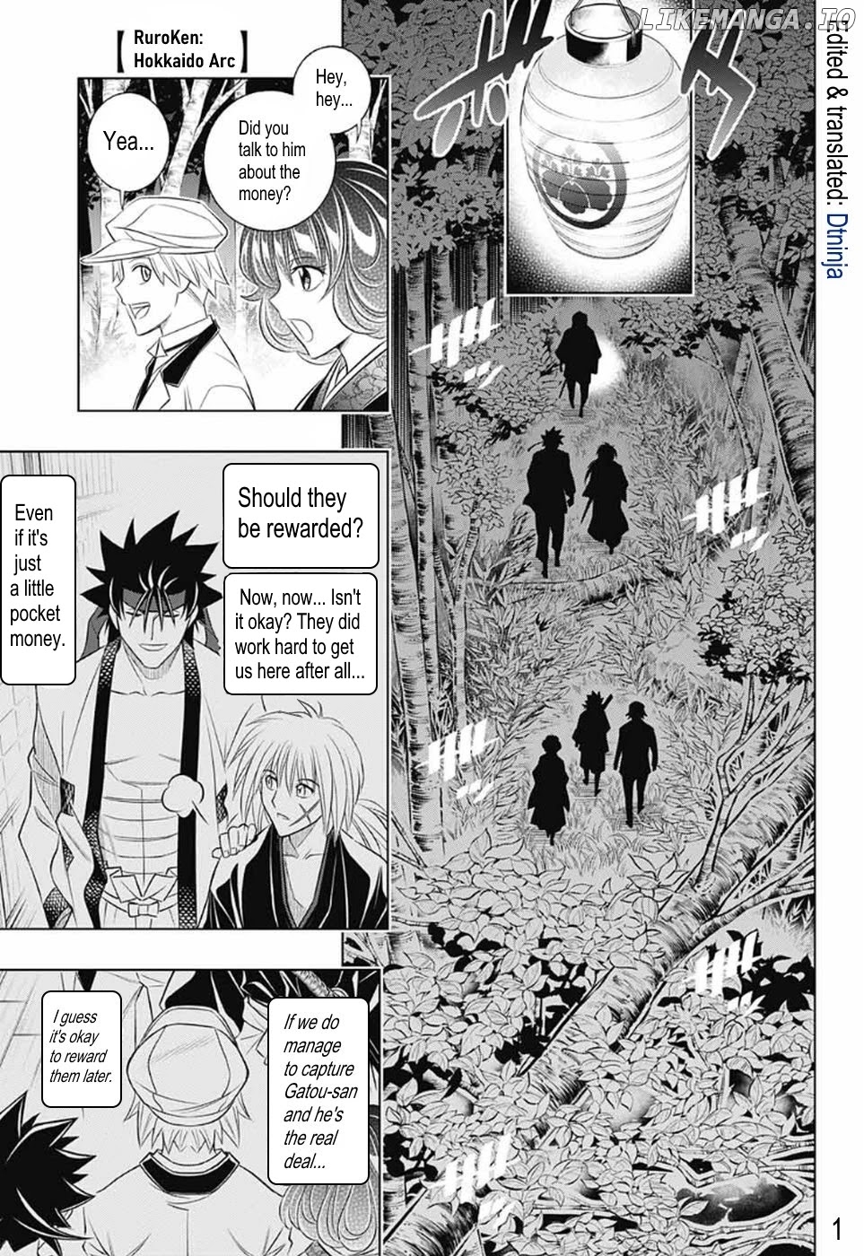 Rurouni Kenshin: Hokkaido Arc chapter 25 - page 1