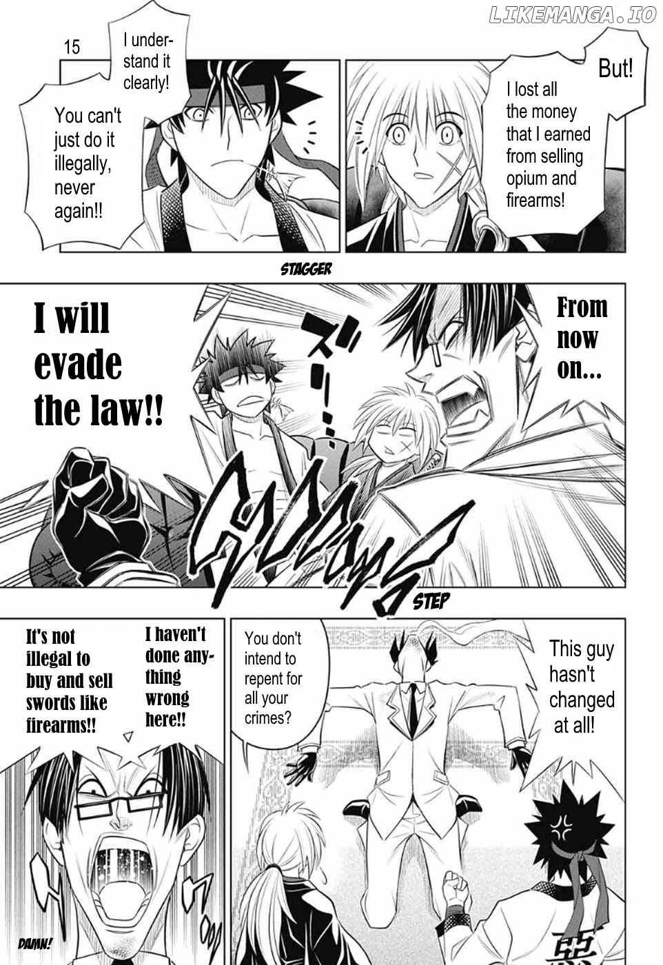 Rurouni Kenshin: Hokkaido Arc chapter 25 - page 15