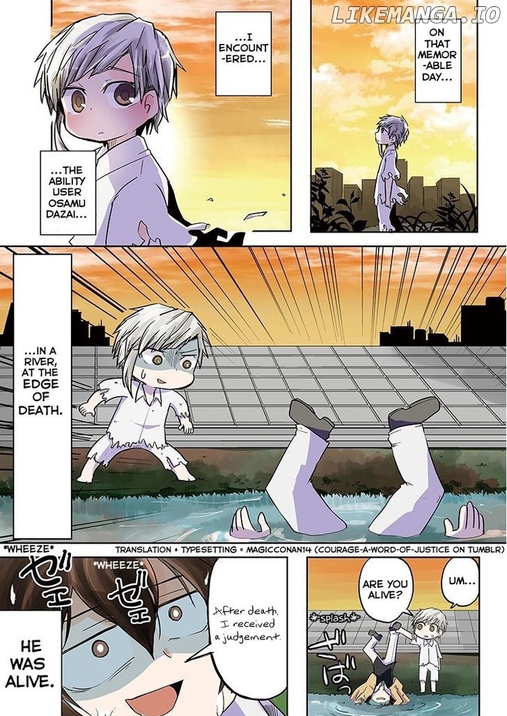 Bungou Stray Dogs Wan! chapter 1 - page 1