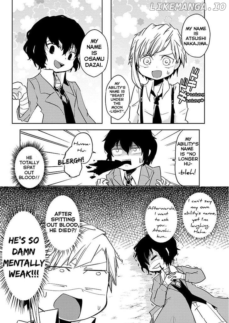 Bungou Stray Dogs Wan! chapter 1 - page 4