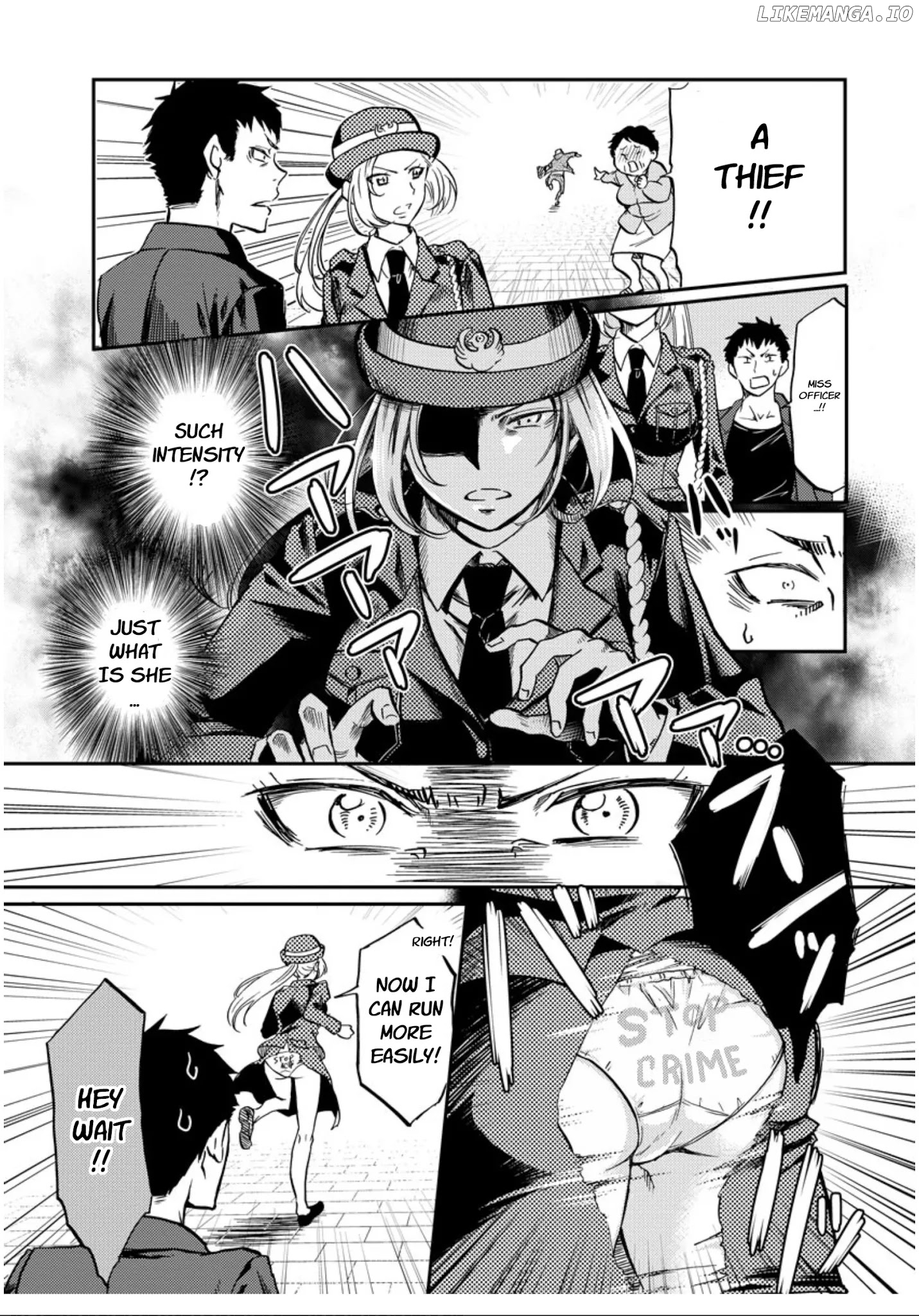 Policewoman and Assassin chapter 1 - page 4