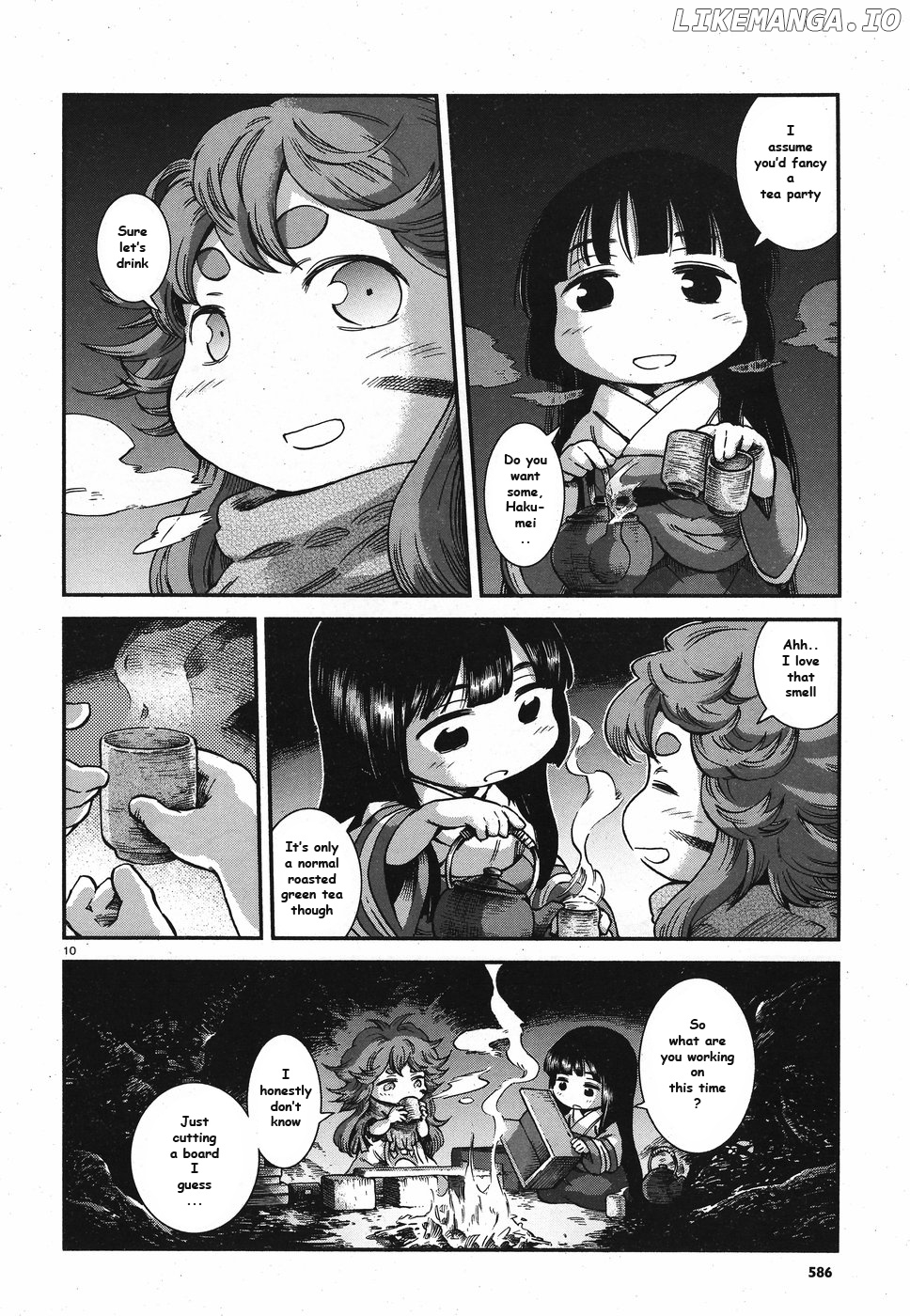 Hakumei to Mikochi chapter 59 - page 10