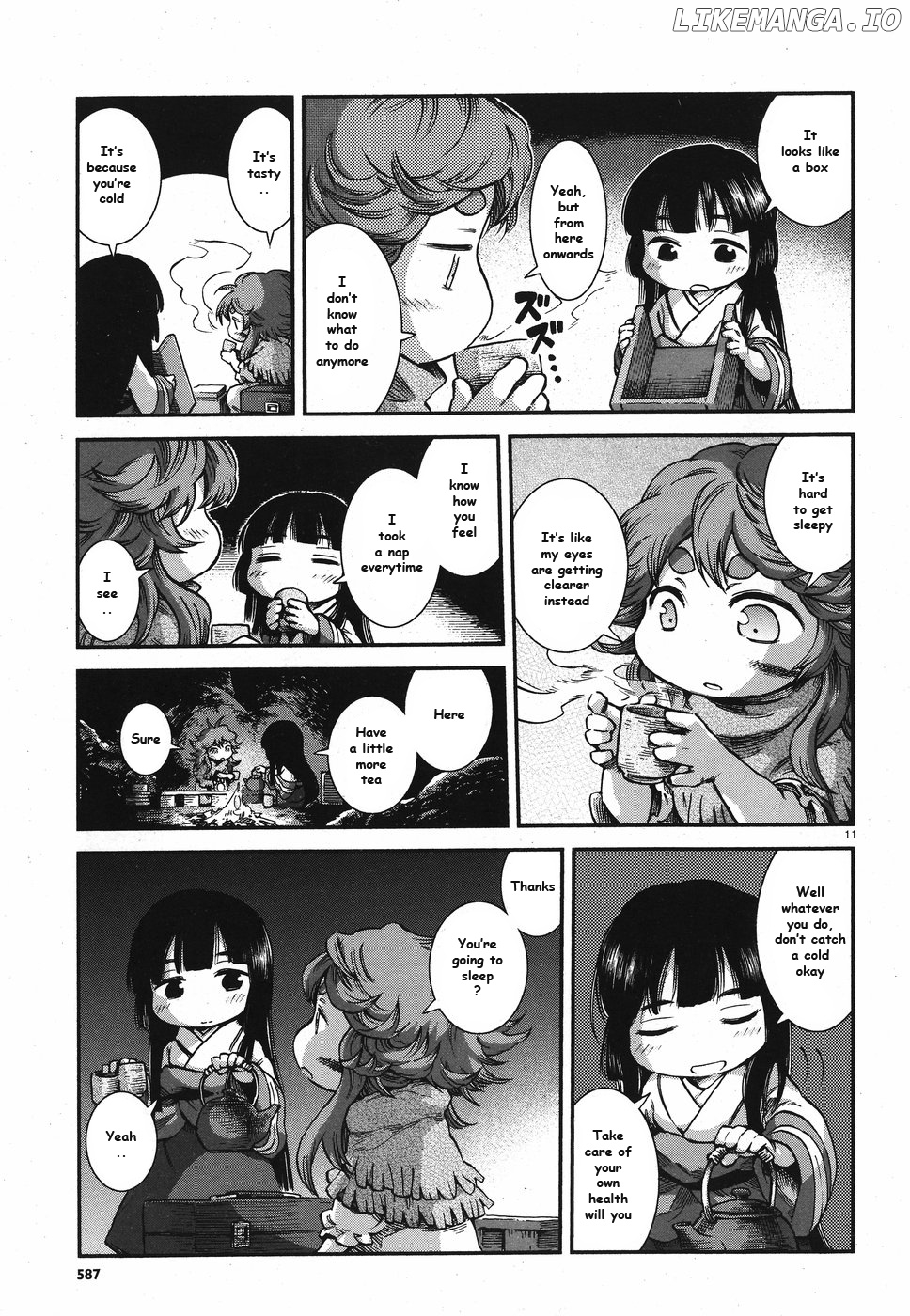 Hakumei to Mikochi chapter 59 - page 11