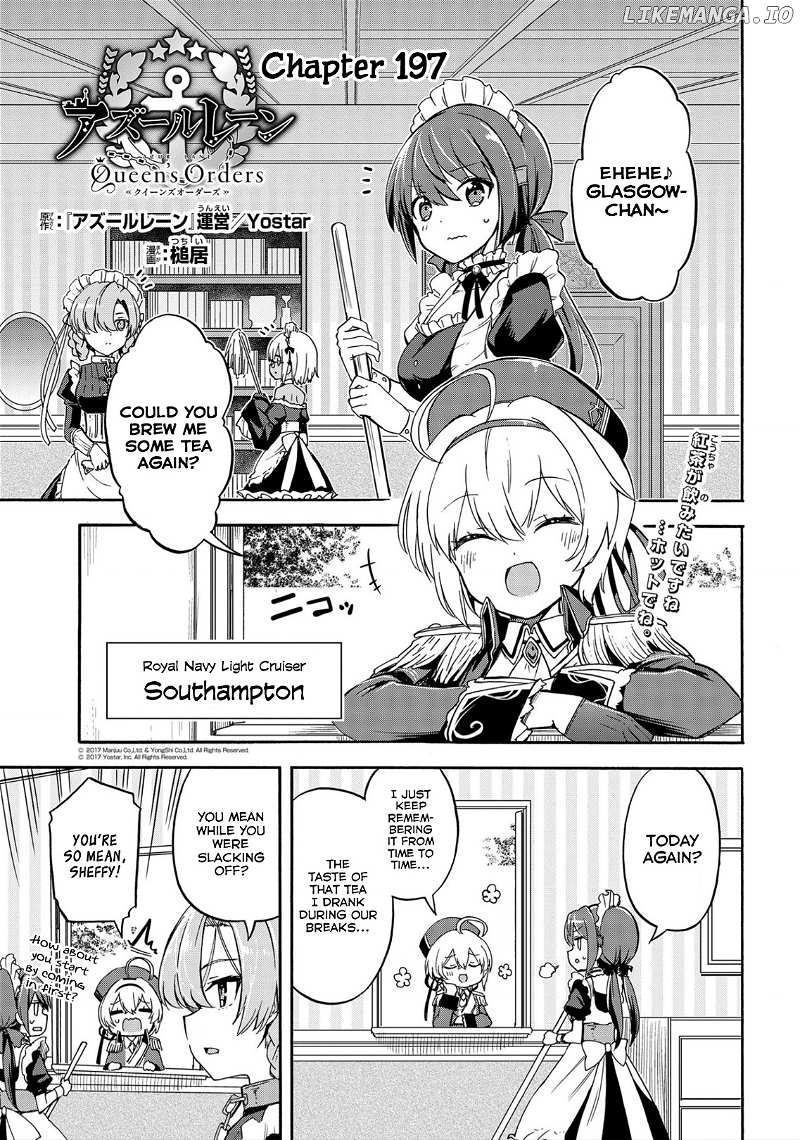 Azur Lane: Queen's Orders chapter 197 - page 1