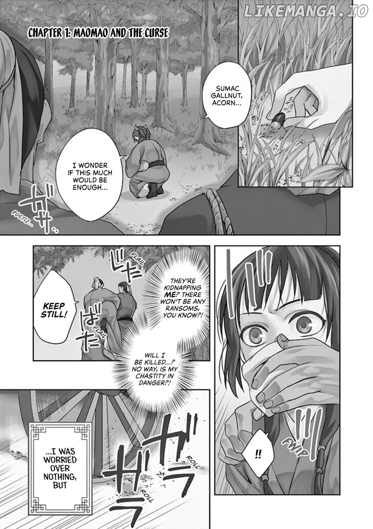 Kusuriya no Hitorigoto - Maomao no Koukyuu Nazotoki Techou Chapter 1 - page 2